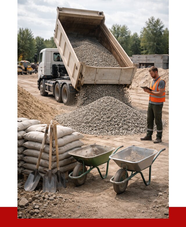 Доставка нерудных материалов в Лянторе от 1228 руб. | ПРОНЕРУДЛнт