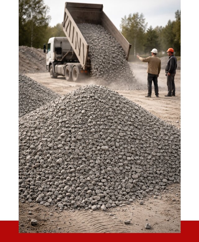 Гранитный щебень фракция 0-5 в Лянторе от 2969 руб ПРОНЕРУДЛнт