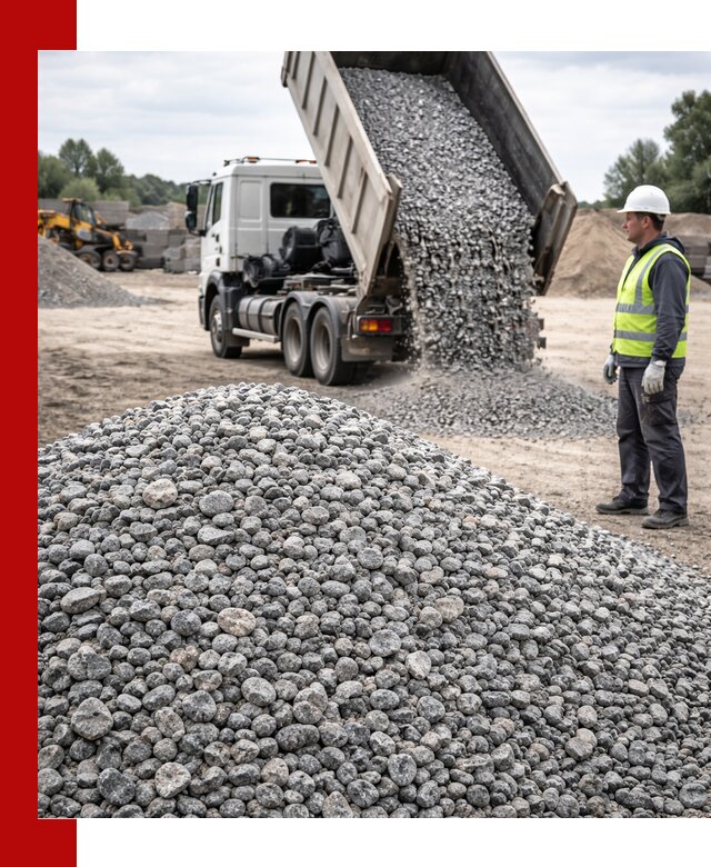 Доставка и продажа гранитного щебня фракции 5-20 в Лянторе