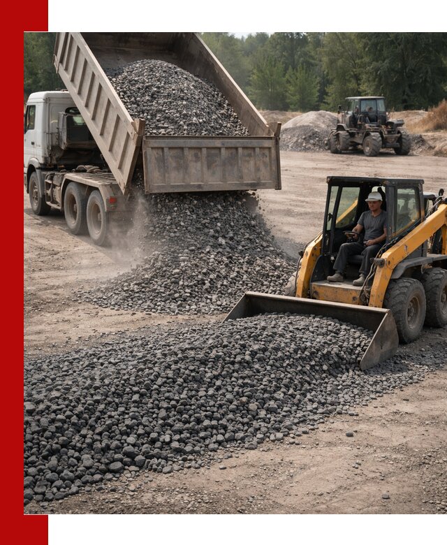 Гранитный щебень фракция 40-70 с доставкой в Лянторе