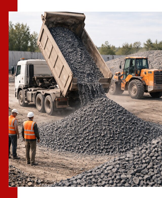 Доставка и продажа щебня габбро-диабаза в Лянторе