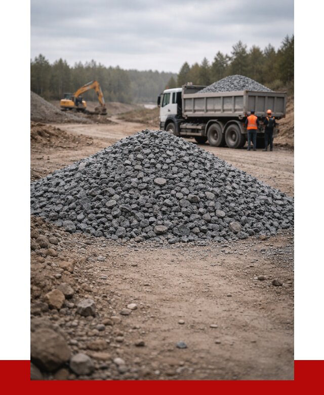 Щебень габбро диабаз фракция 40-70 в Лянторе от 2252 р-ПРОНЕРУДЛнт