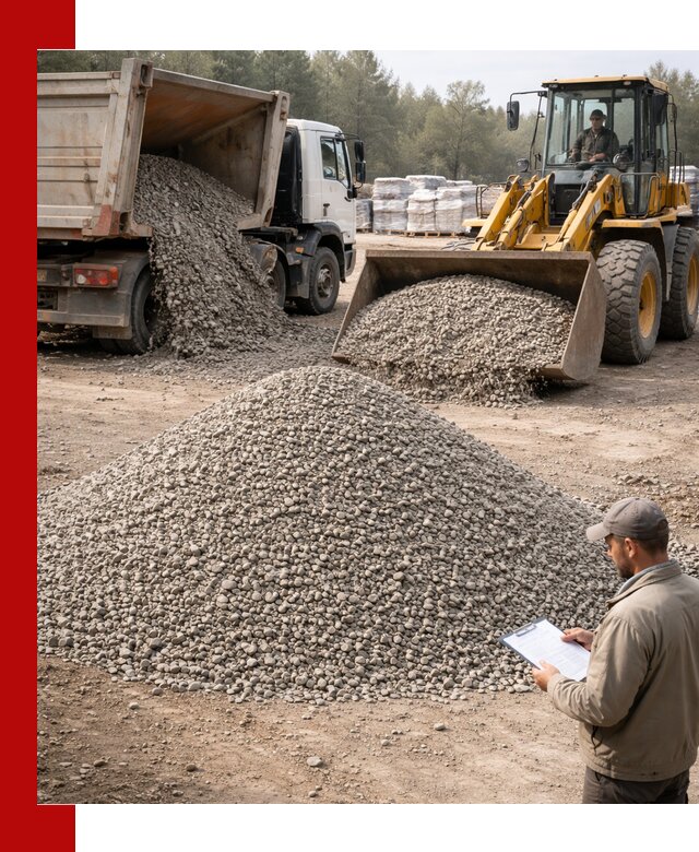 Гравийный щебень фракция 5–10 с доставкой в Лянторе