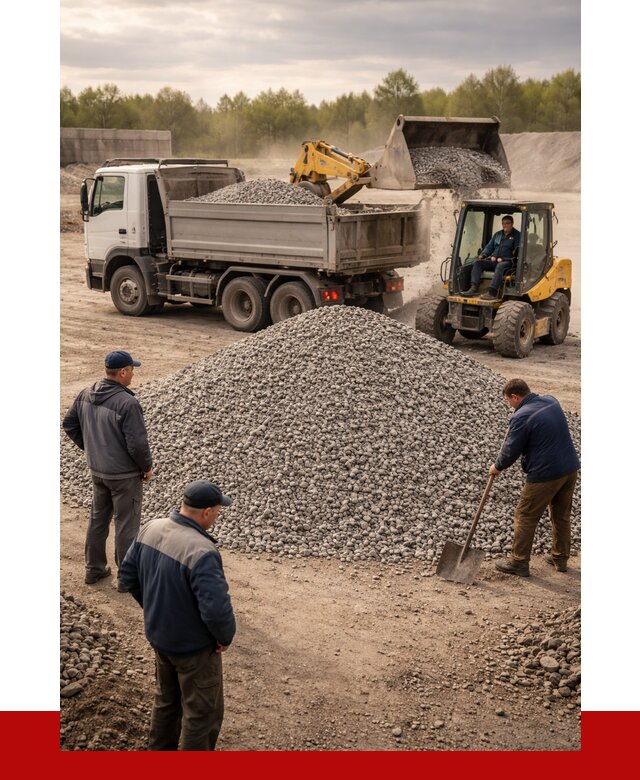Гравийный щебень фракция 5-20 в Лянторе от 2457 р. ПРОНЕРУДЛнт