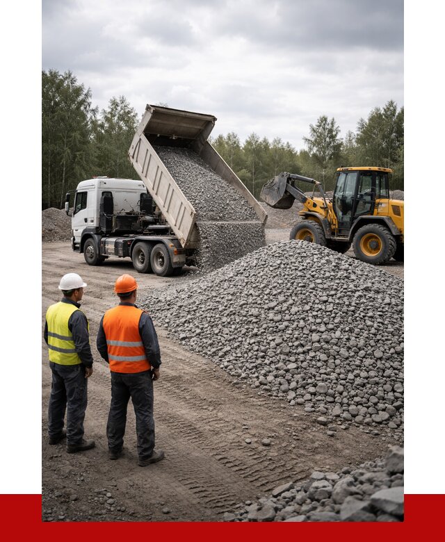 Гравийный щебень фракция 40-70 в Лянторе от 9725р | ПРОНЕРУДЛнт