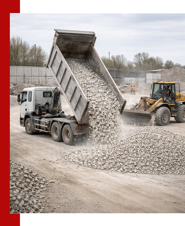 Доставка и продажа известнякового щебня в Лянторе