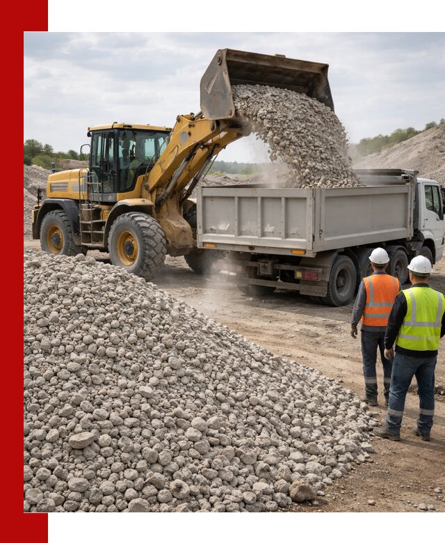 Доломитовый щебень фракция 40–71 доставка и продажа в Лянторе