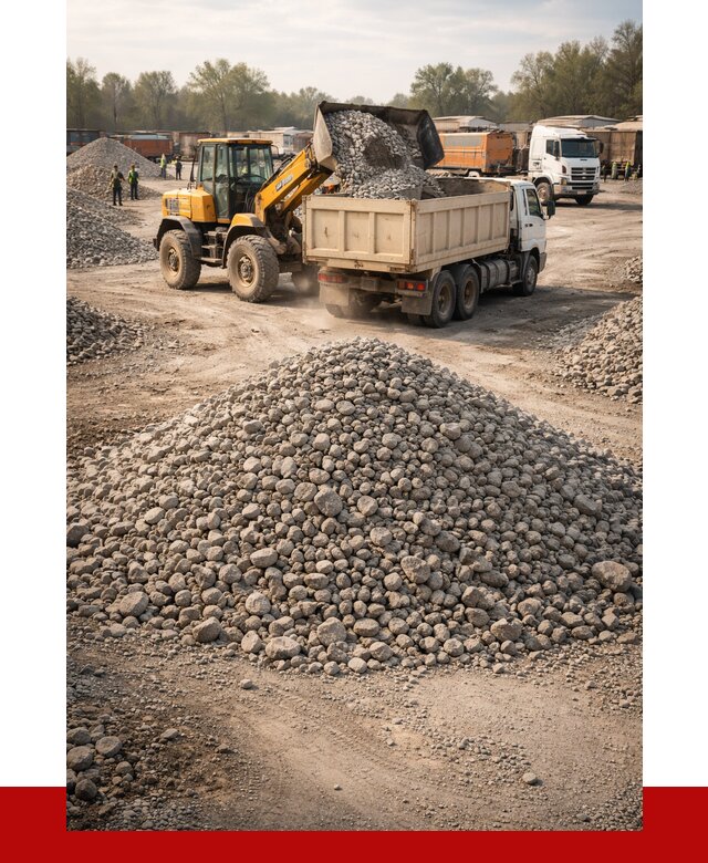 Вторичный щебень фракция 40-70 в Лянторе от 1781 р, ПРОНЕРУДЛнт