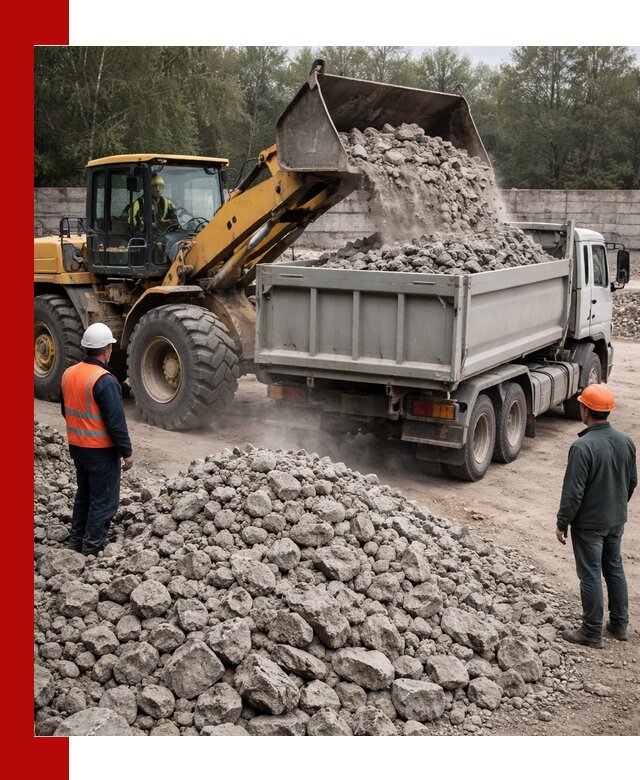 Вторичный щебень фракция 70–150 в Лянторе с доставкой