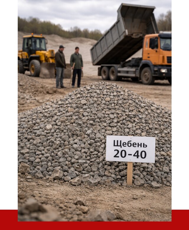 Бетонный щебень фракция 20-40 в Лянторе от 2508 р. | ПРОНЕРУДЛнт