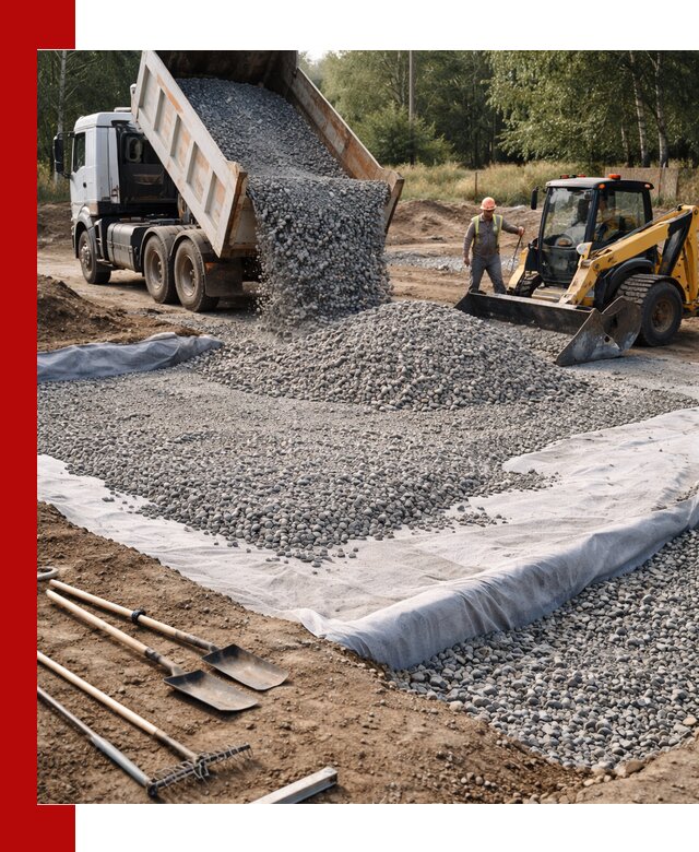 Щебень для фундамента с доставкой в Лянторе