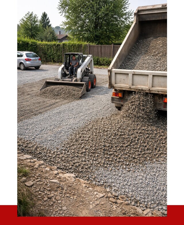 Щебень для парковки в Лянторе с доставкой от 1228 р.| ПРОНЕРУДЛнт