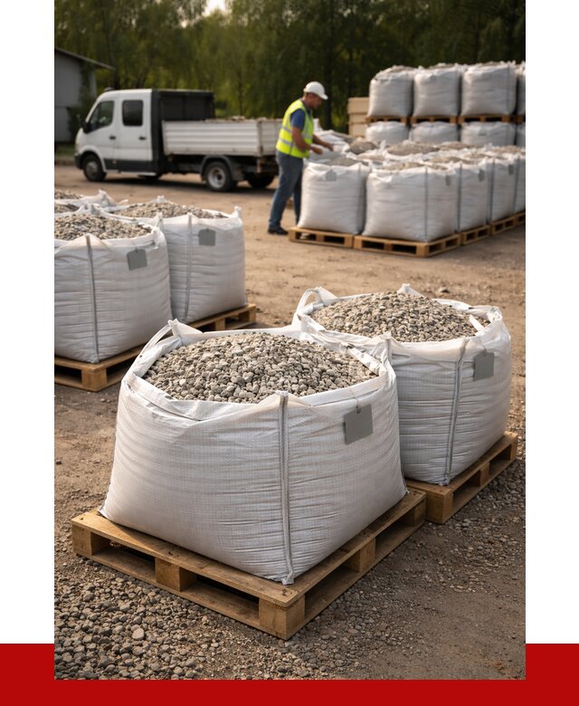Щебень в мешках с доставкой в Лянторе от 4300 р. | ПРОНЕРУДЛнт