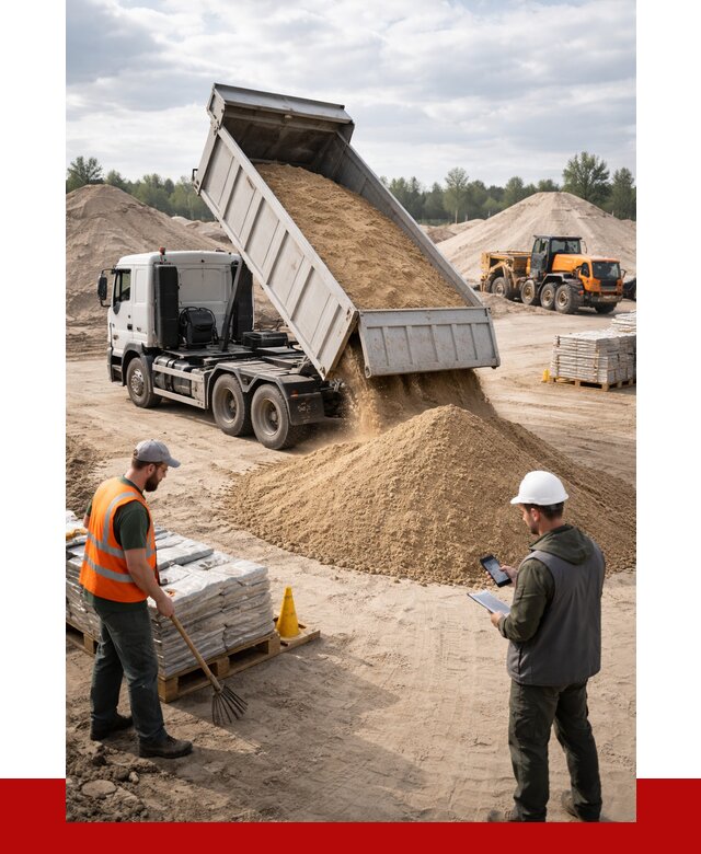 Карьерный песок с доставкой в Лянторе от 3685 р. ПРОНЕРУДЛнт