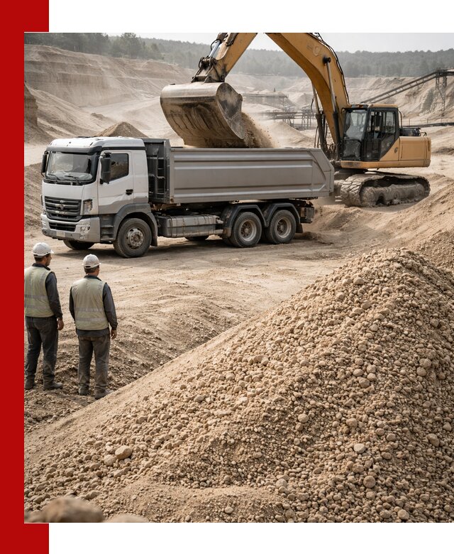 Карьерный крупнозернистый песок с доставкой в Лянторе