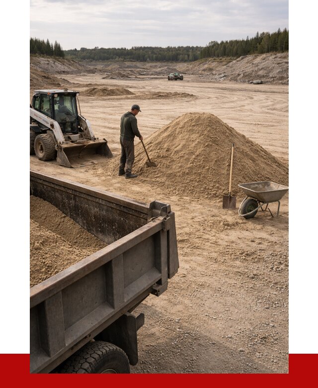 Карьерный песок среднезернистый в Лянторе, от 2252 р. ПРОНЕРУДЛнт