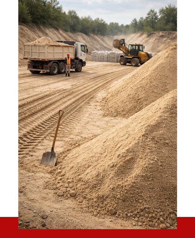 Карьерный песок мелкозернистый в Лянторе от 9213 р. | ПРОНЕРУДЛнт