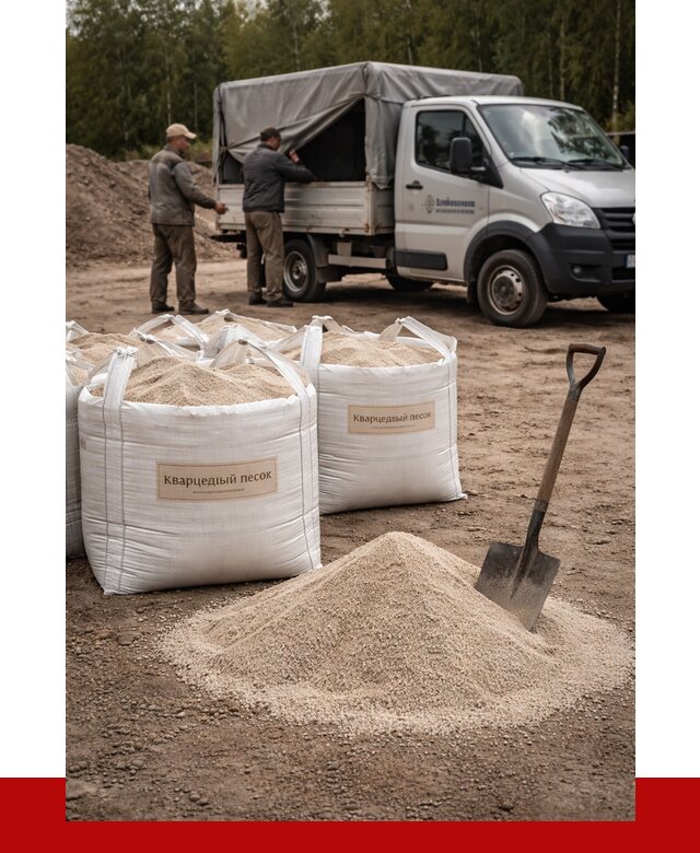 Кварцевый песок для пескоструя в Лянторе от 4607 р. | ПРОНЕРУДЛнт