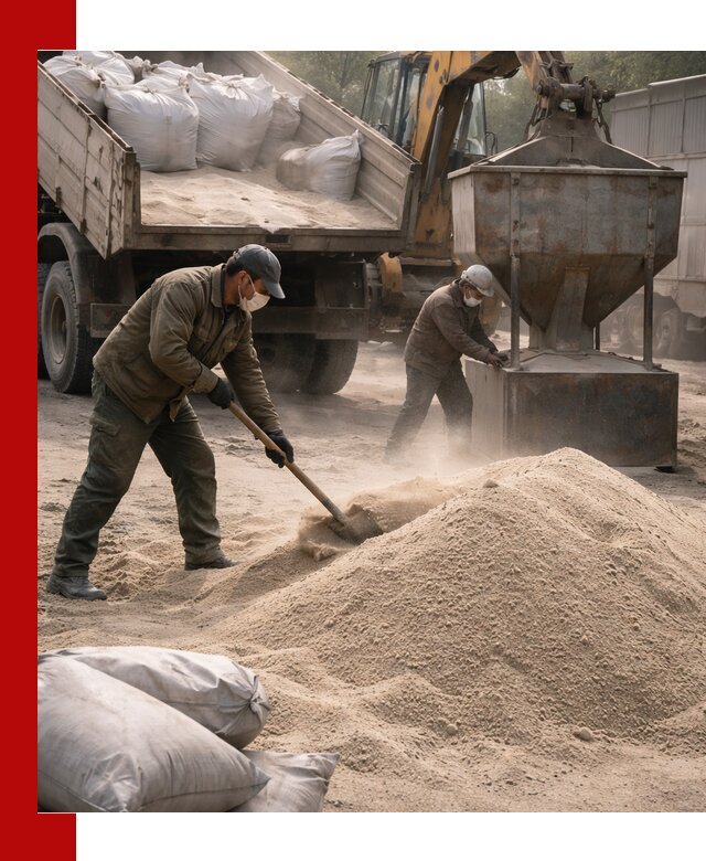 Кварцевый песок для пескоструя в Лянторе — доставка и качество