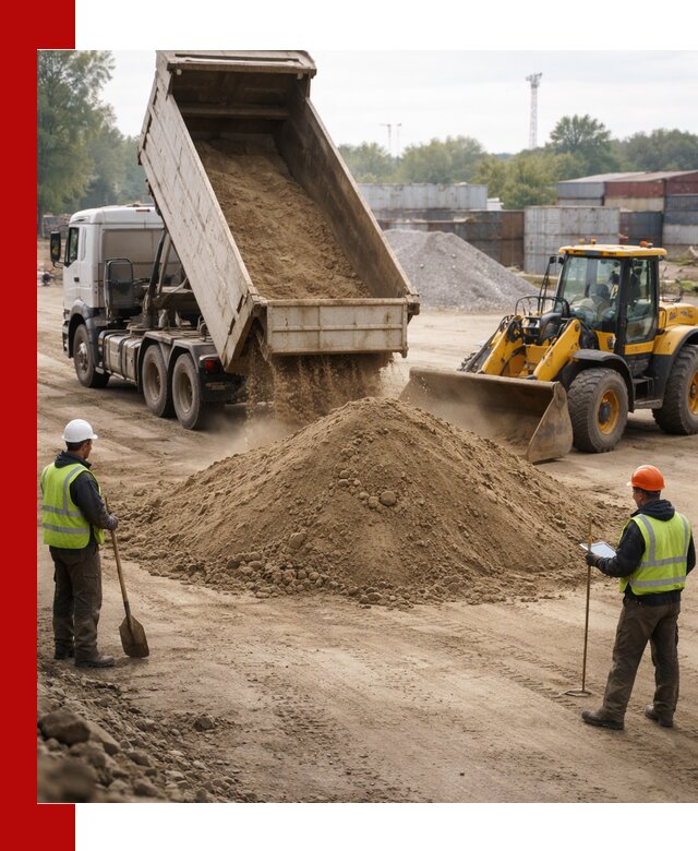 Доставка и продажа пескогрунта оптом и в розницу в Лянторе