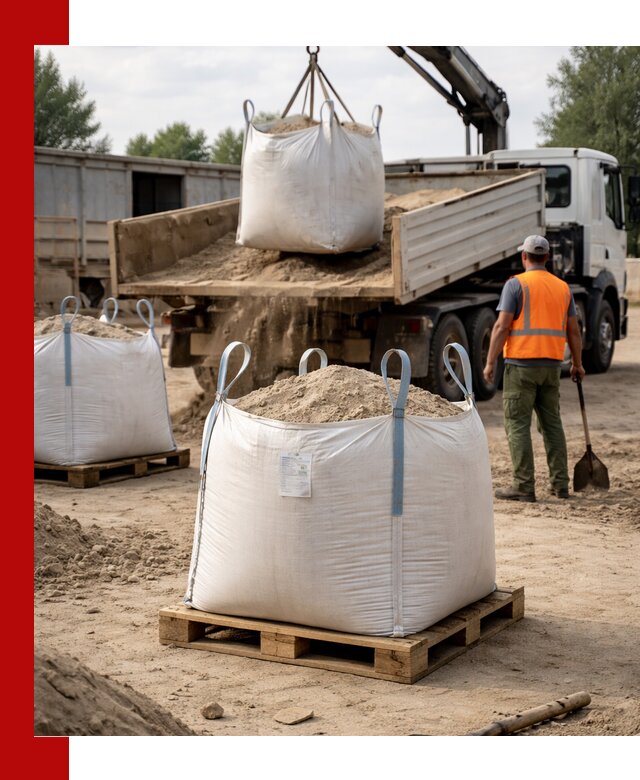 Доставка песка в биг бег в Лянторе быстро и без лишних хлопот