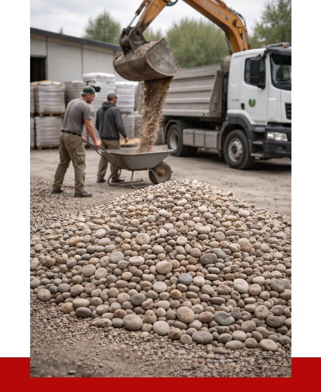 Галька декоративная в Лянторе от 3276 р. за куб | ПРОНЕРУДЛнт