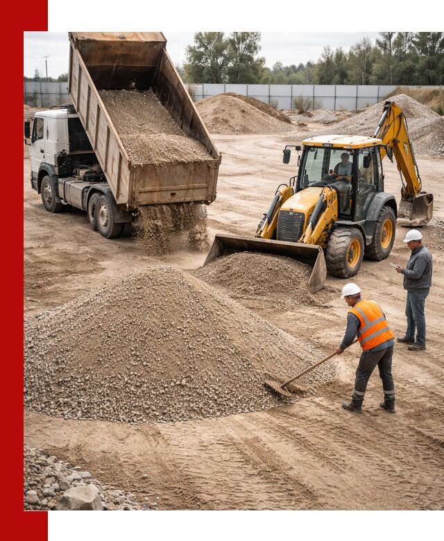 Поставка и доставка ПГС С4 в мешках и самосвалах в Лянторе