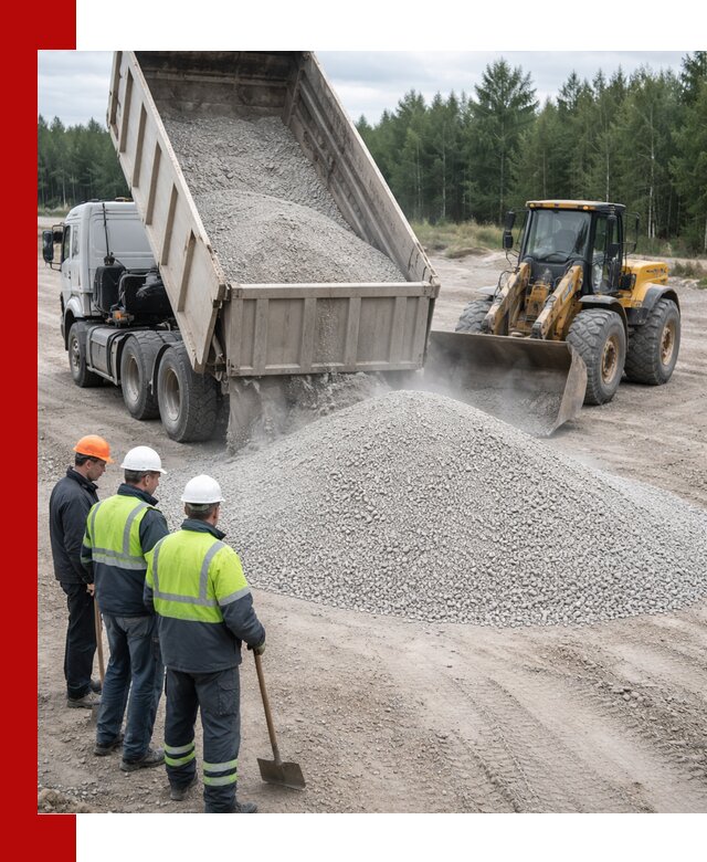 Известняковый отсев 0-5 доставка в Лянторе быстро и выгодно