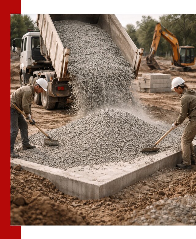 Доставка и продажа отсева для бетона в Лянторе