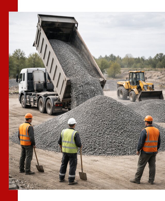 Доставка и продажа гранитной крошки в Лянторе