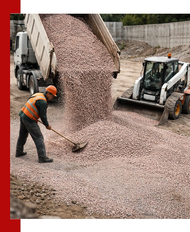 Крошка розовый гранит с доставкой в Лянторе от производителя