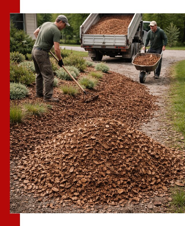 Крошка для мульчирования с доставкой в Лянторе
