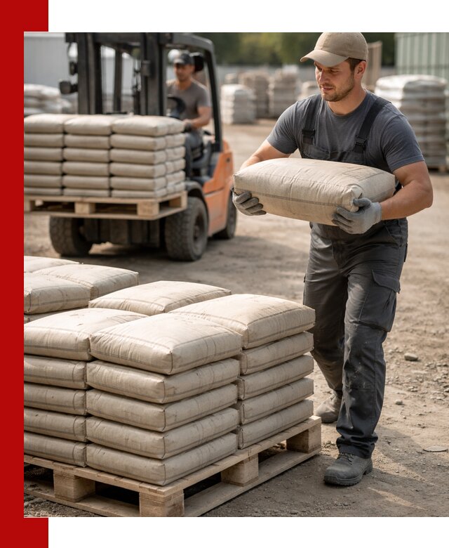 Доставка цемента в мешках оптом и в розницу в Лянторе