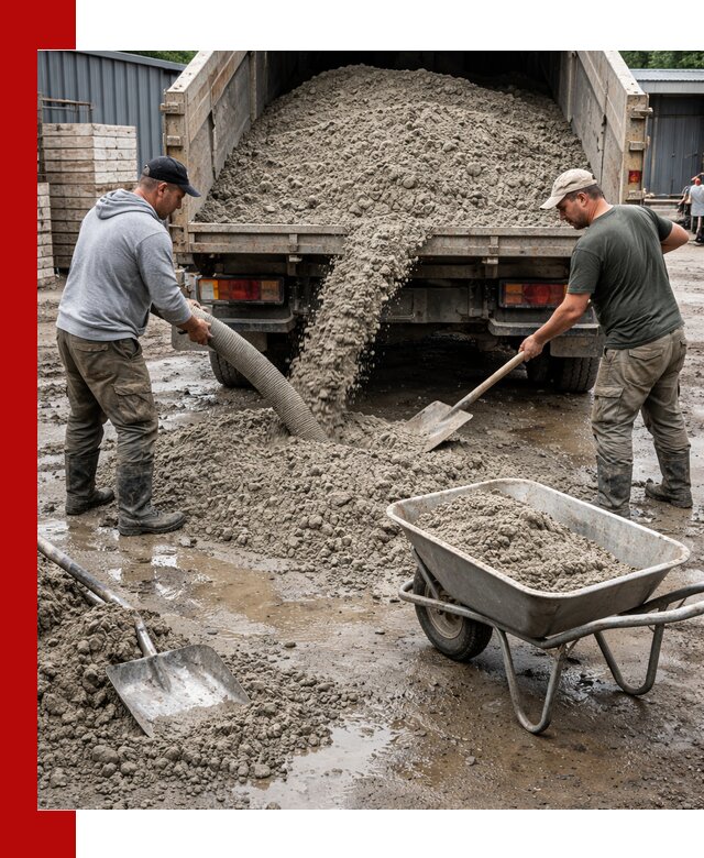 Цементно-песчаная смесь М150 доставка в Лянторе