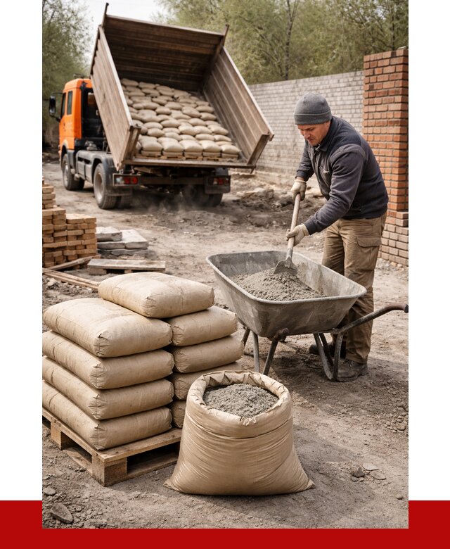 Купить сухую смесь для кладки в Лянторе от 1228 р. | ПРОНЕРУДЛнт