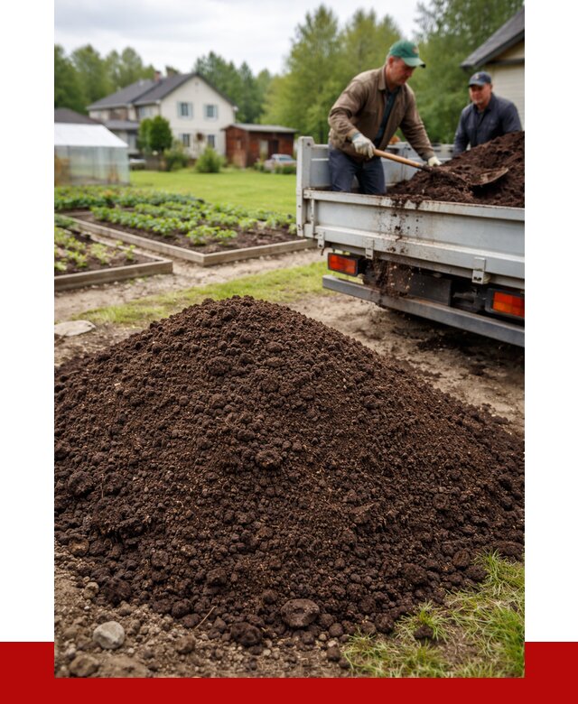 Плодородный грунт в Лянторе с доставкой от 4300 р. | ПРОНЕРУДЛнт