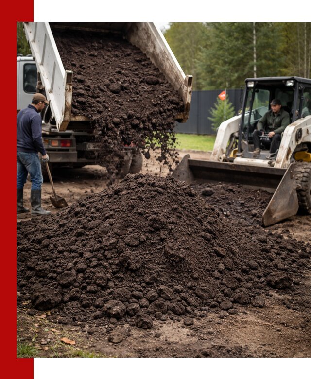 Плодородный грунт с доставкой в Лянторе для садов и огородов