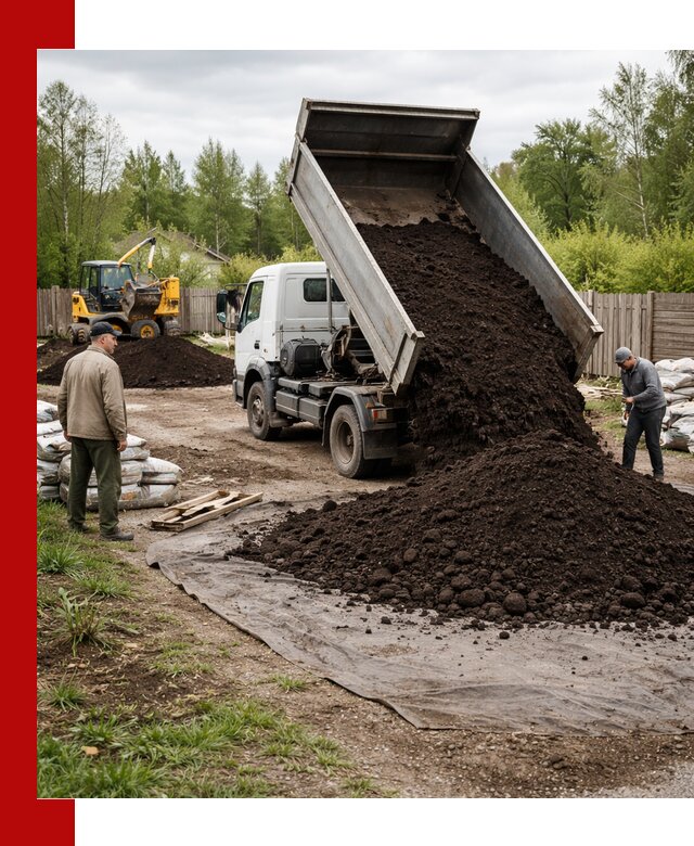 Доставка качественного почвогрунта в Лянторе оптом и в розницу
