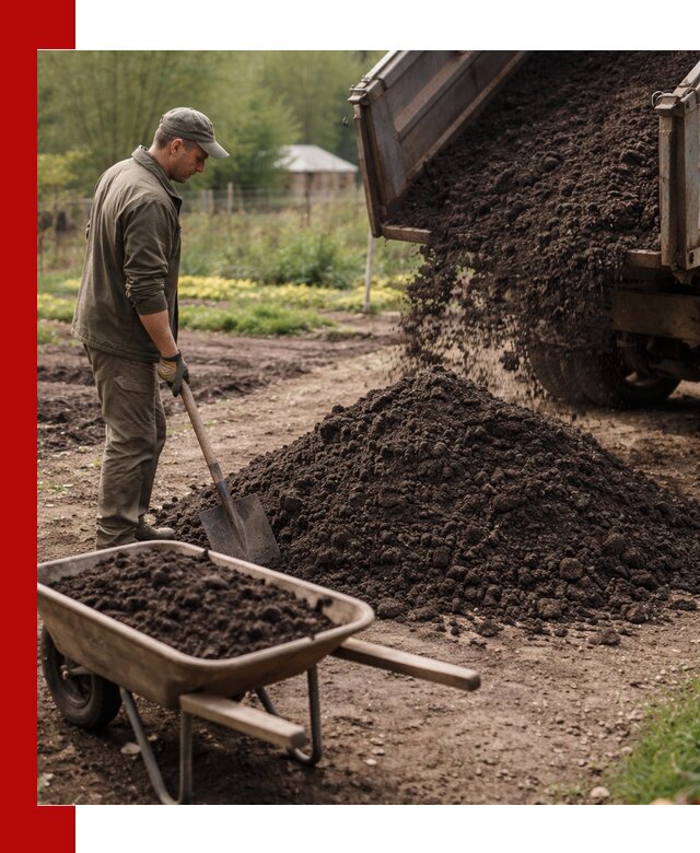 Доставка качественной земли для огорода в Лянторе