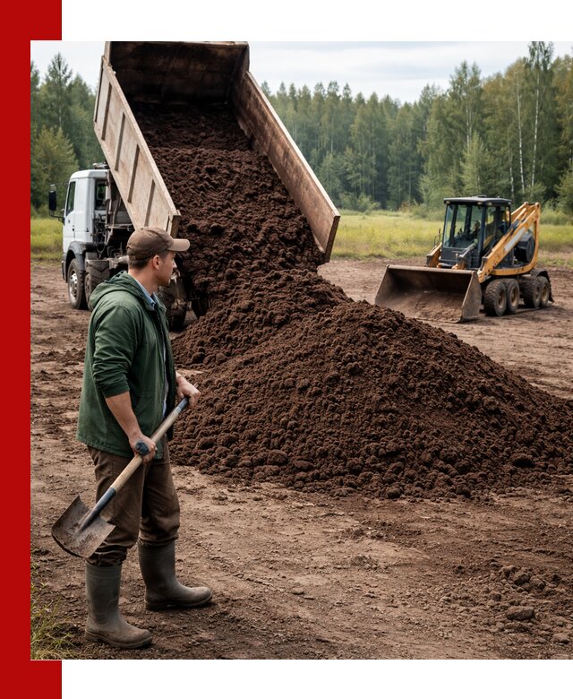 Купить верховой торф с доставкой в Лянторе для садоводства и растений