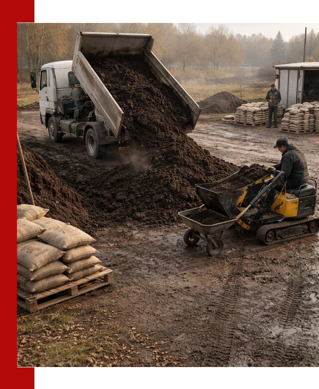 Кислый торф в доставке по выгодным ценам в Лянторе