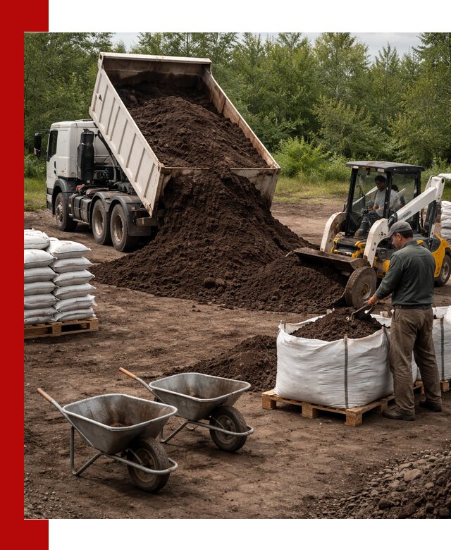 Доставка и продажа торфогрунта в Лянторе оптом и в розницу