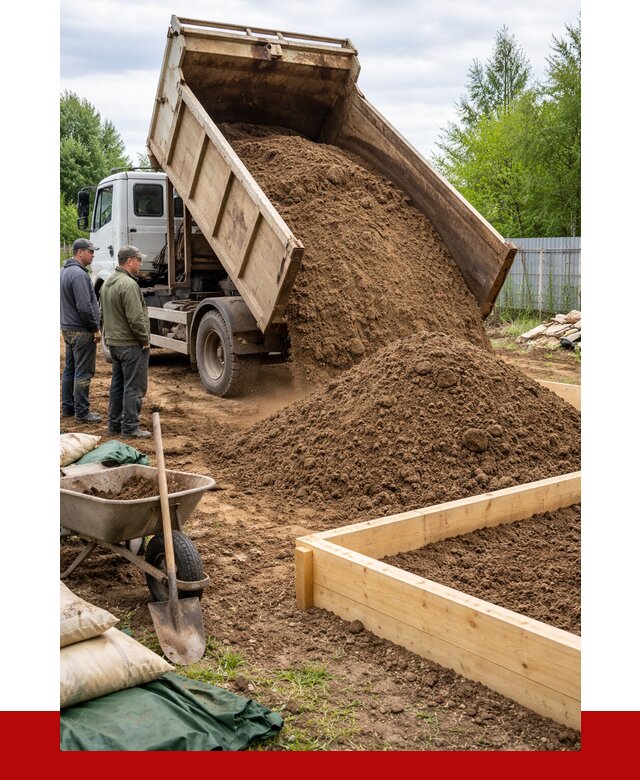 Торфо песчаная смесь в Лянторе с доставкой от 1894 р. | ПРОНЕРУДЛнт