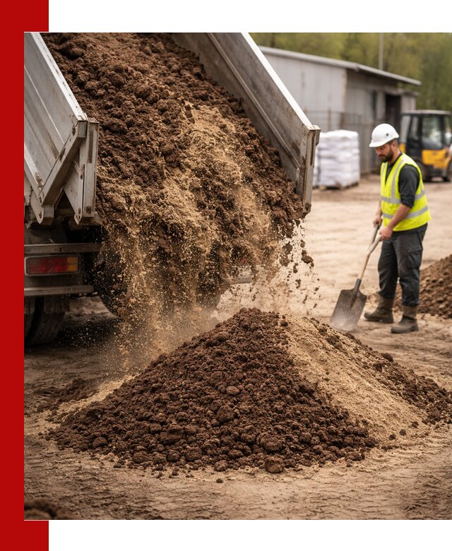 Доставка торфо-песчаной смеси в Лянторе для строительства и озеленения