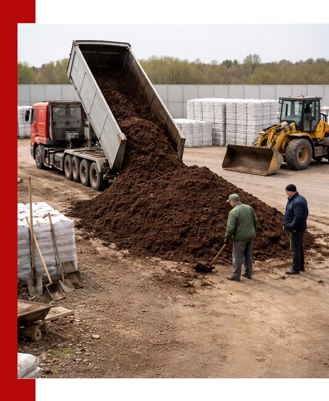 Доставка торфяных смесей оптом и в розницу в Лянторе