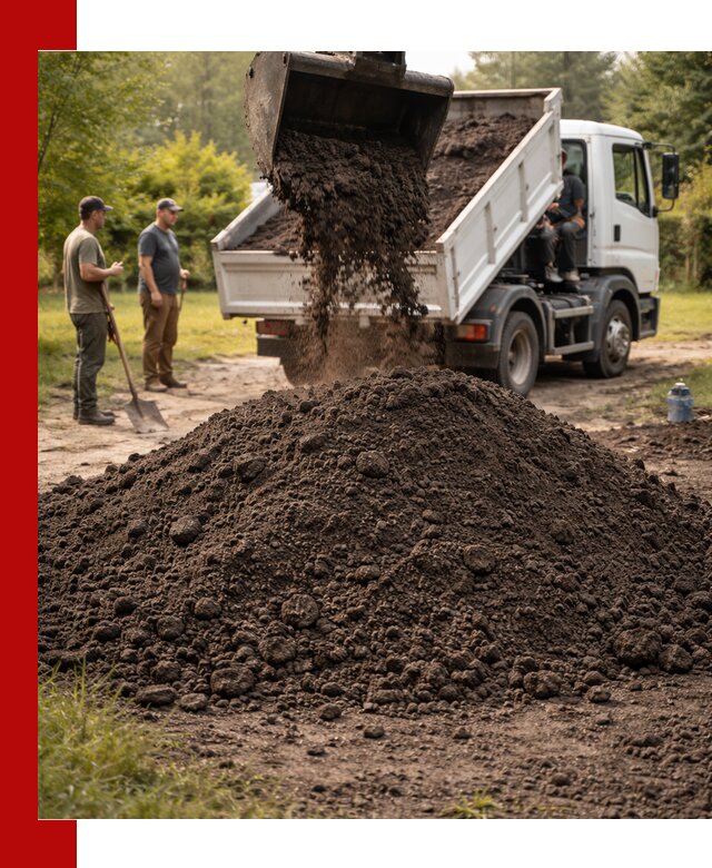 Доставка и продажа чернозема в Лянторе оптом и в розницу