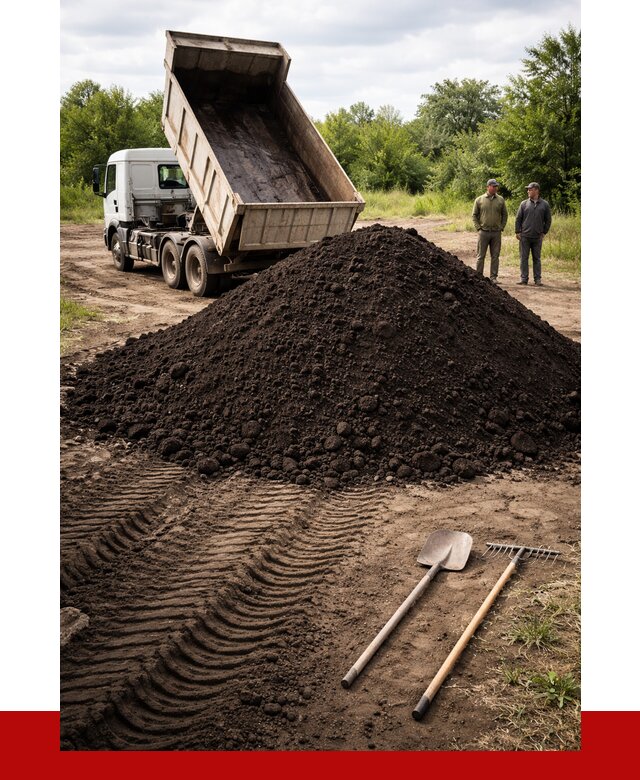 Купить чернозем навалом в Лянторе от 1228 р. за куб | ПРОНЕРУДЛнт