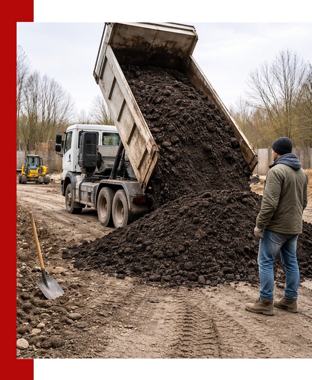 Доставка чернозема навалом в Лянторе быстро и выгодно