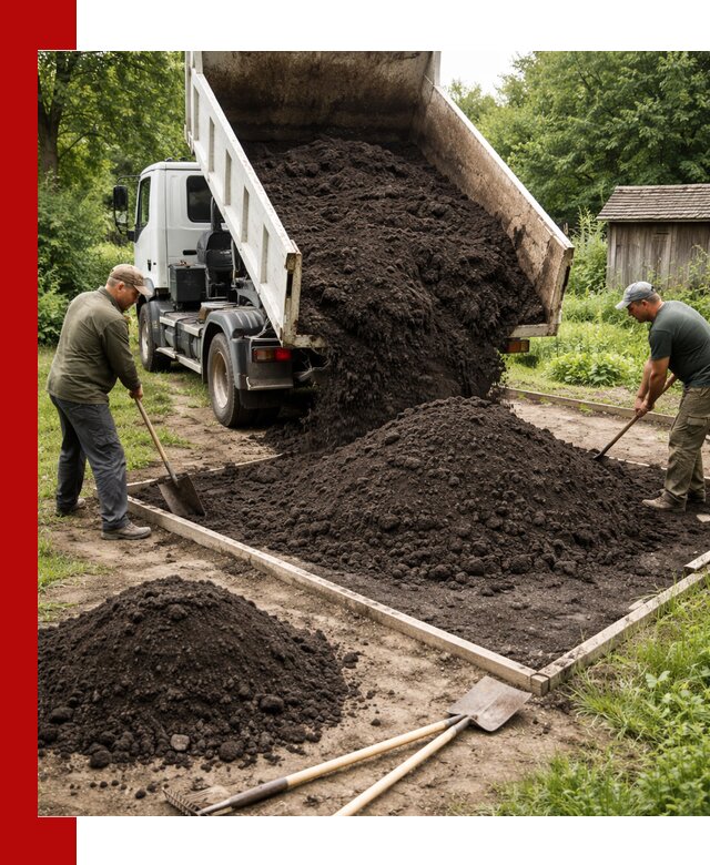 Купить чистый чернозем для огорода с доставкой в Лянторе