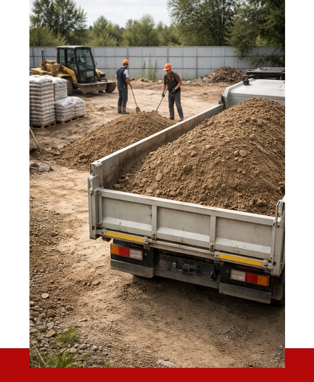 Супесь с доставкой в Лянторе от 2508 р. за куб | ПРОНЕРУДЛнт